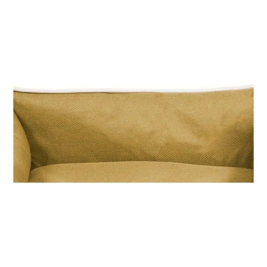 Cama para Perros Gloria Ametz Amarillo 76x69cm | Estructura Firme y Duradera