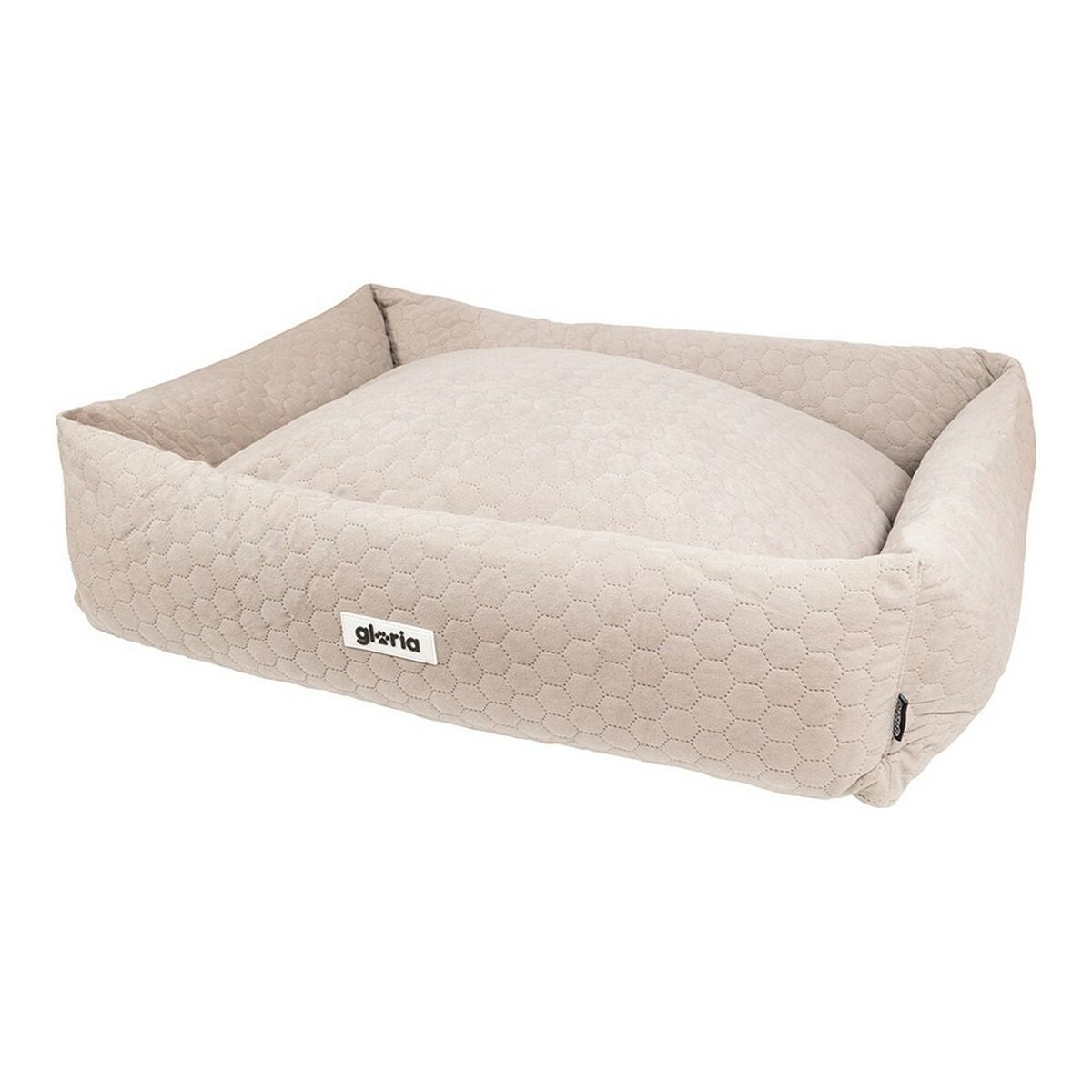 Cama para Perros Gloria Sweet Beige 95x75cm | Diseño Elegante y Lavable