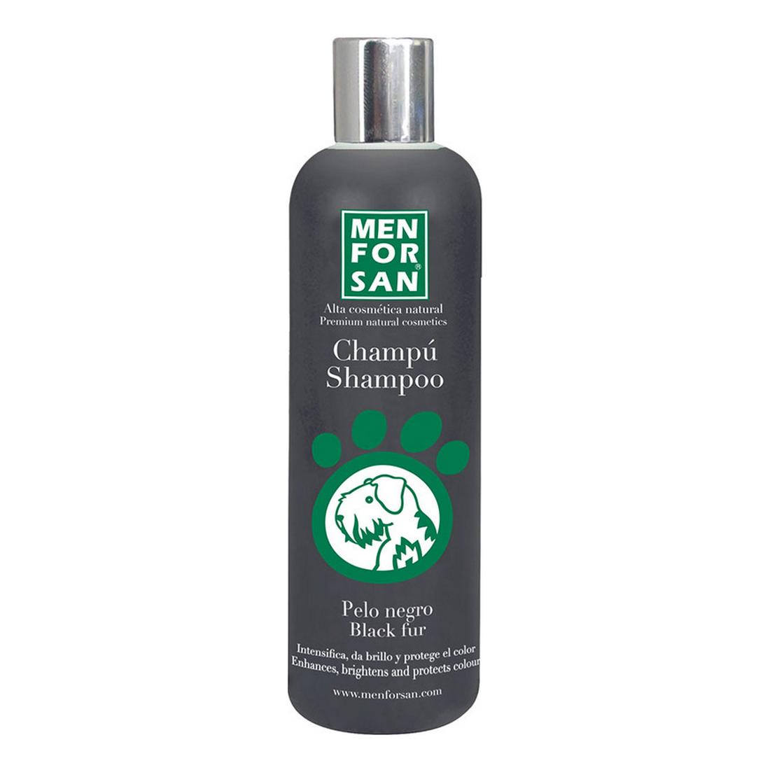 Champú Perros Pelo Negro Menforsan 300ml | Evita Oxidación y Da Brillo Intenso