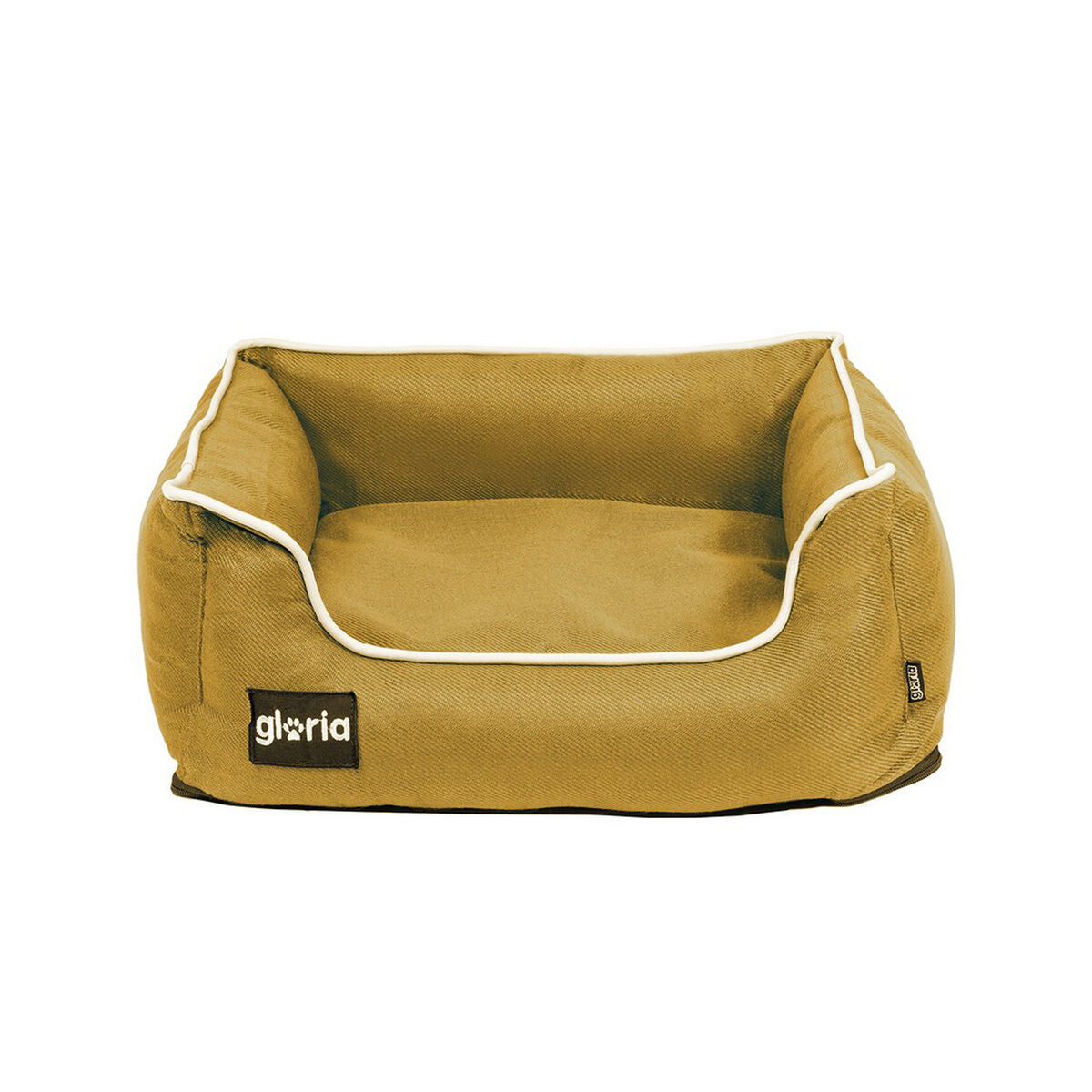 Cama para Perros Gloria Ametz Amarillo 76x69cm | Estructura Firme y Duradera