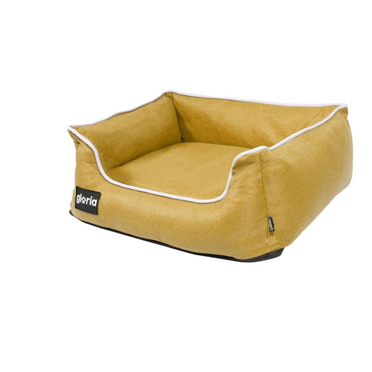 Cama para Perros Gloria Ametz Amarillo 76x69cm | Estructura Firme y Duradera