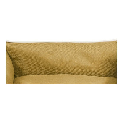 Cama para Perros Gloria Ametz Amarillo 76x69cm | Estructura Firme y Duradera