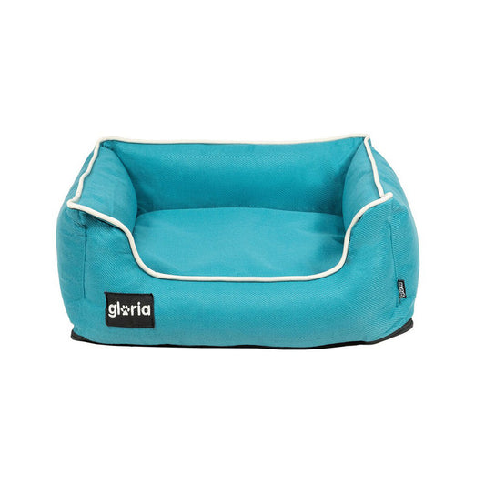 Cama para Perros Gloria Ametz Aguamarina 50x43cm | Diseño Compacto y Resistente