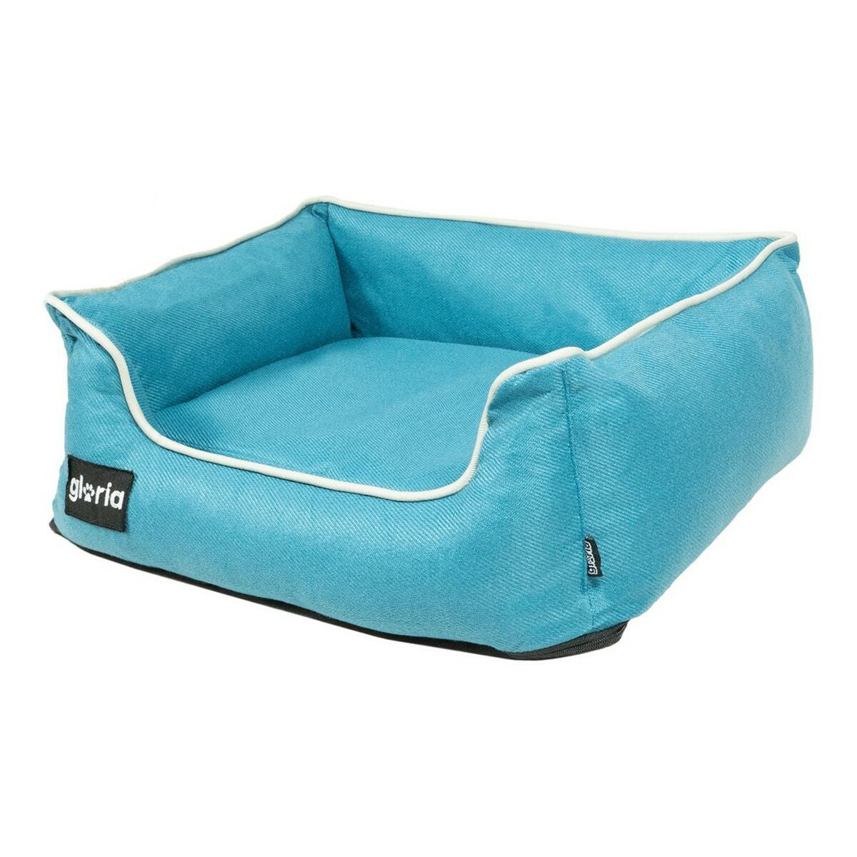Cama para Perros Gloria Ametz Aguamarina 50x43cm | Diseño Compacto y Resistente