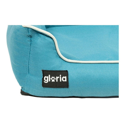 Cama para Perros Gloria Ametz Aguamarina 50x43cm | Diseño Compacto y Resistente