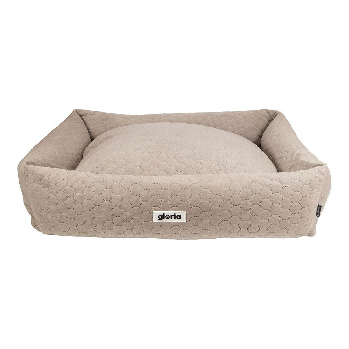 Cama para Perros Gloria Sweet Marrón 95x75cm | Desenfundable y Antideslizante