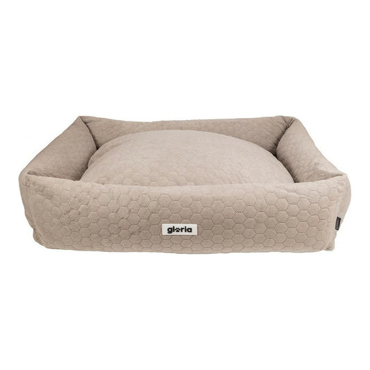 Cama para Perros Gloria Sweet Marrón 95x75cm | Desenfundable y Antideslizante