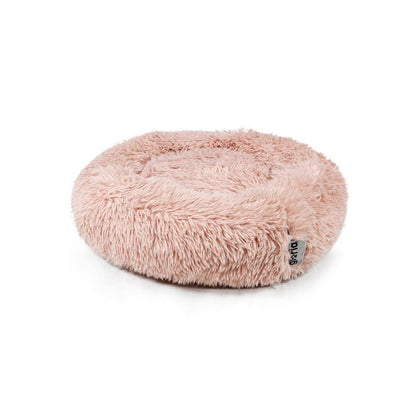 Cama para Perros Gloria Mommy Hugs Rosa 58.5cm | Pelo Largo Ultra Suave