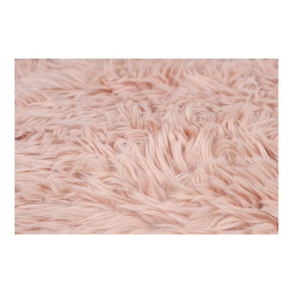 Cama para Perros Gloria Mommy Hugs Rosa 58.5cm | Pelo Largo Ultra Suave