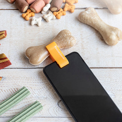 Clip Selfie para Perros InnovaGoods Pefie | Fotos y Vídeos Perfectos con tu Mascota