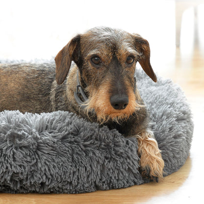 Cama Antiestrés para Perros InnovaGoods 60cm | Reduce Ansiedad y Mejora el Descanso