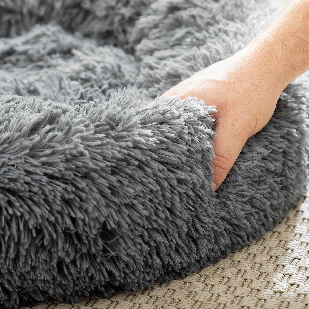 Cama Antiestrés para Perros InnovaGoods 60cm | Reduce Ansiedad y Mejora el Descanso