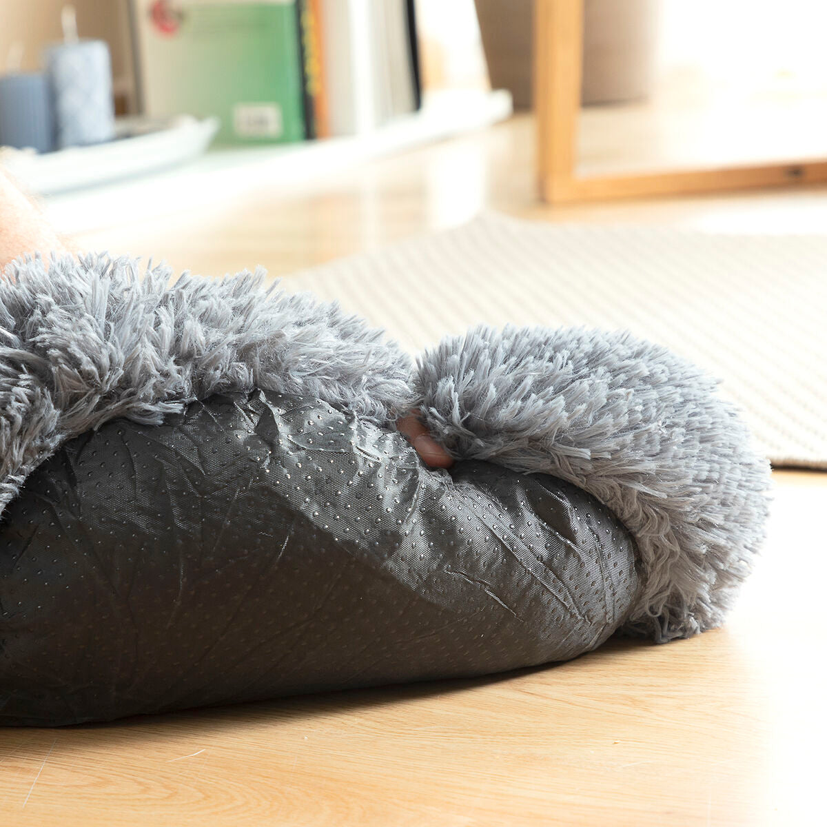 Cama Antiestrés para Perros InnovaGoods 60cm | Reduce Ansiedad y Mejora el Descanso